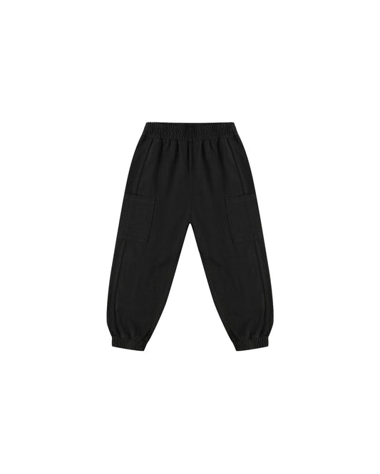 Black Cargo Jogger
