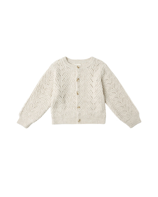 Heathered Oatmeal Cheyenne Cardigan