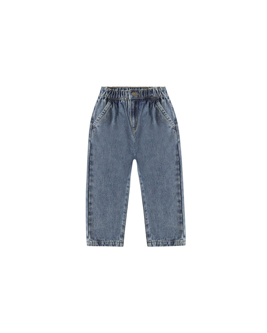 Rylee & Cru - Indigo Denim Baggy Pant