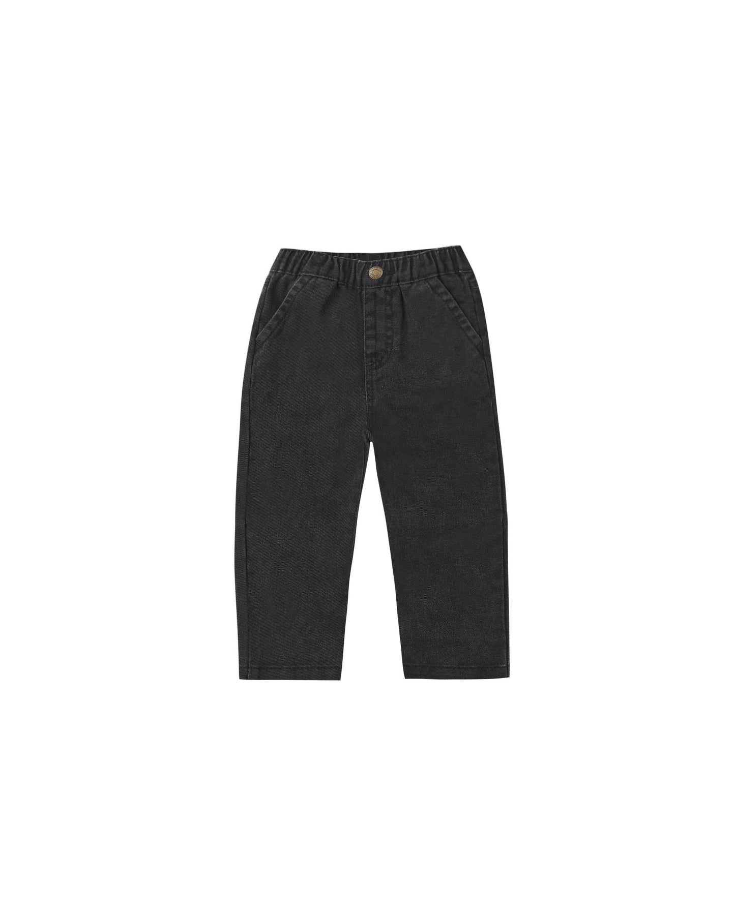 Washed Black Baggy Pant