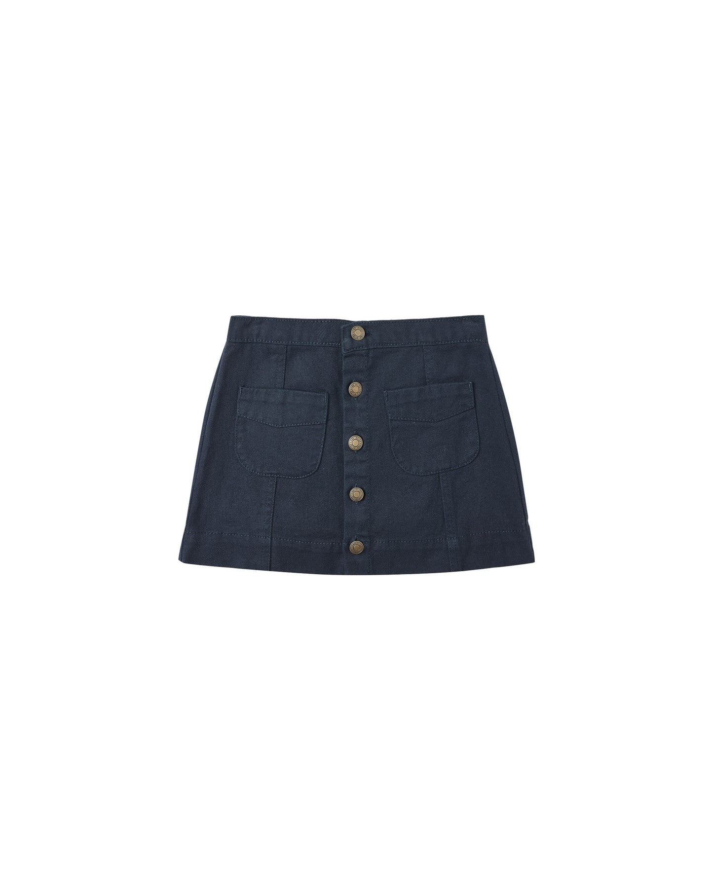 Rylee & Cru - Navy Denver Mini Skirt