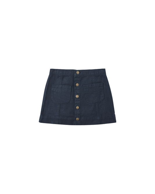 Rylee & Cru - Navy Denver Mini Skirt
