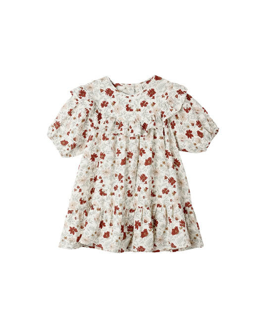 Holiday Floral Cordelia Dress