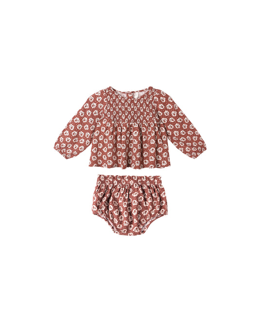 Ruby Fleur Sophia Top + Bloomer Set