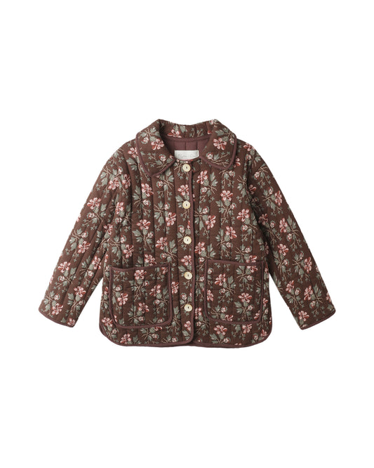 Winter Floral Clara Coat