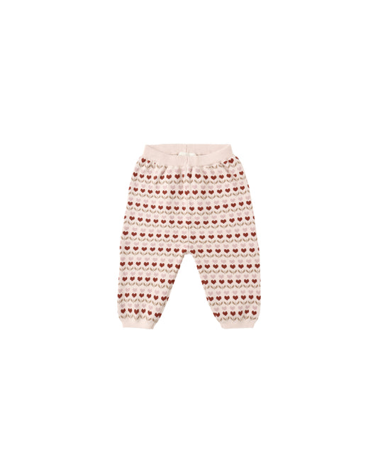 Ruby Hearts Knit Pant