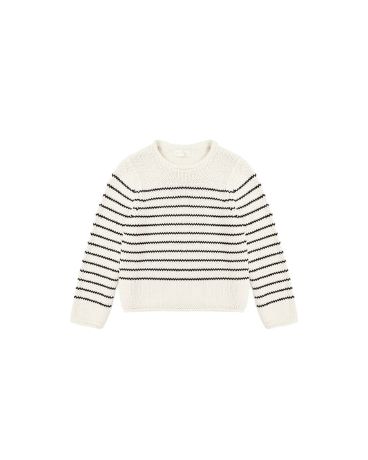 Black Stripe Jacques Sweater