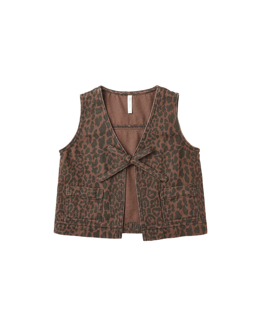 Leopard Utility Vest