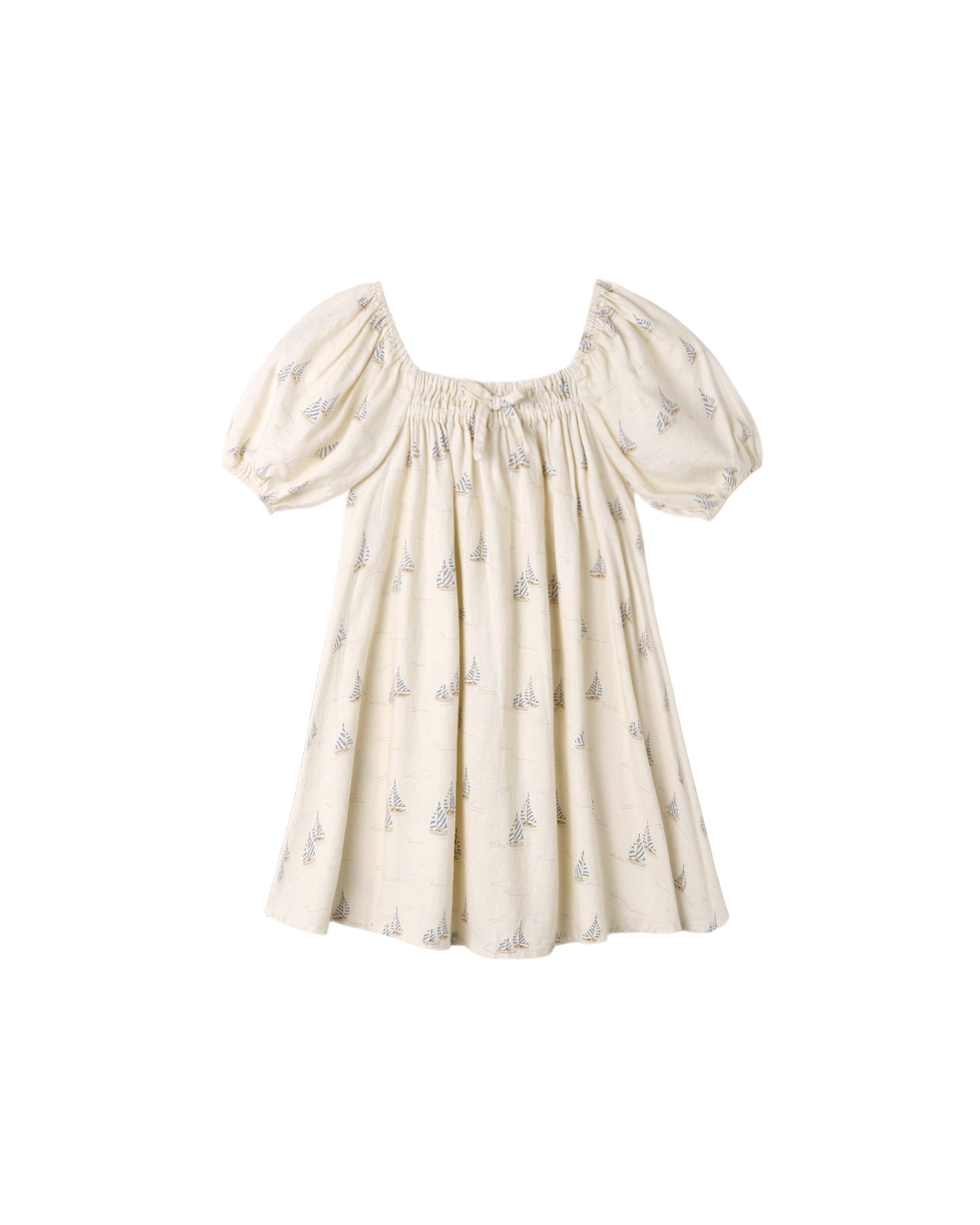 Rylee & Cru Sail Sabrina mini dress in natural fabric, featuring a relaxed fit and casual style for girls.