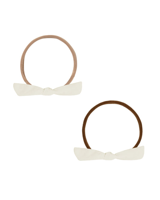 Ivory Little Knot Headband