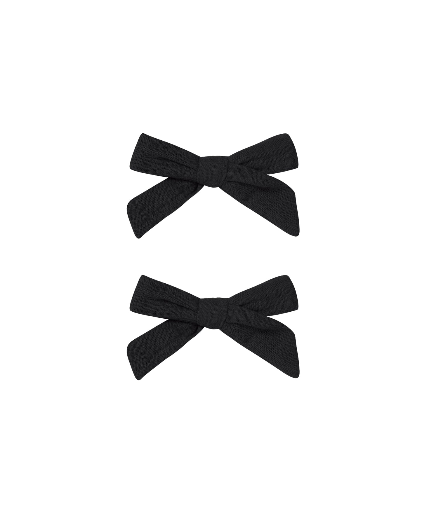 Black Bows Set of 2