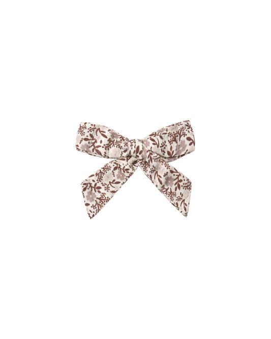 Natural Primrose Bow from Rylee & Cru with soft fabric and delicate design, perfect for adding charming detail to a child's outfit.