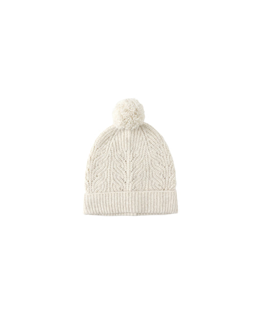 Heathered Oatmeal Beanie