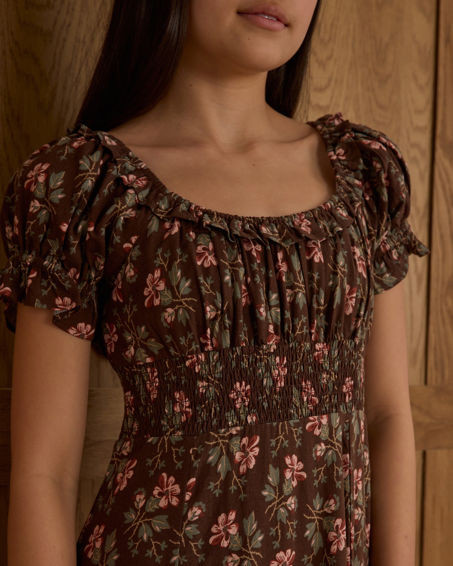 Teen Winter Floral Lana Dress 10Y Teen Winter Floral Lana Dress 10Y