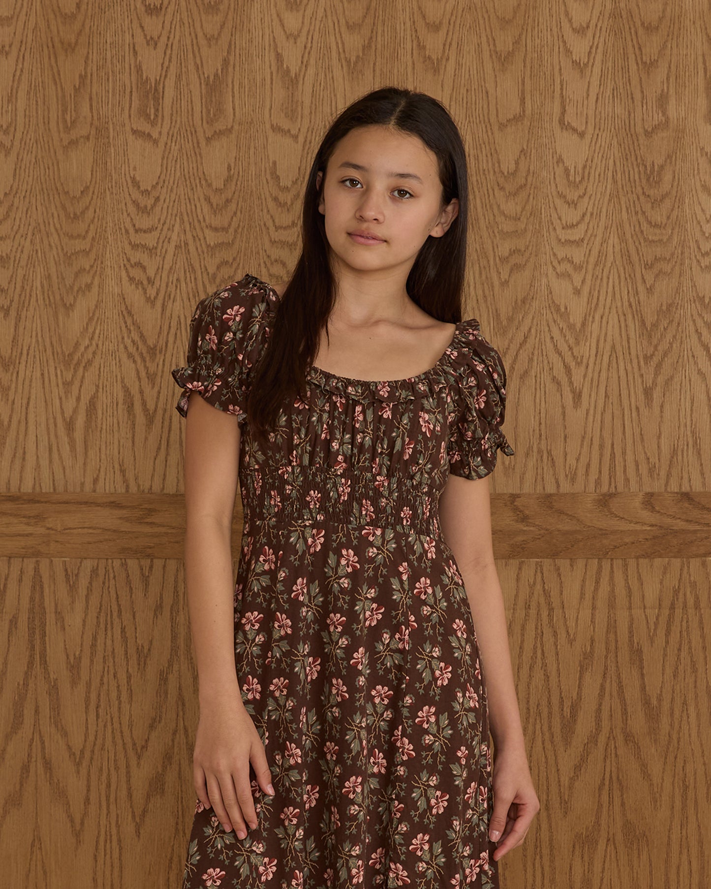 Teen Winter Floral Lana Dress