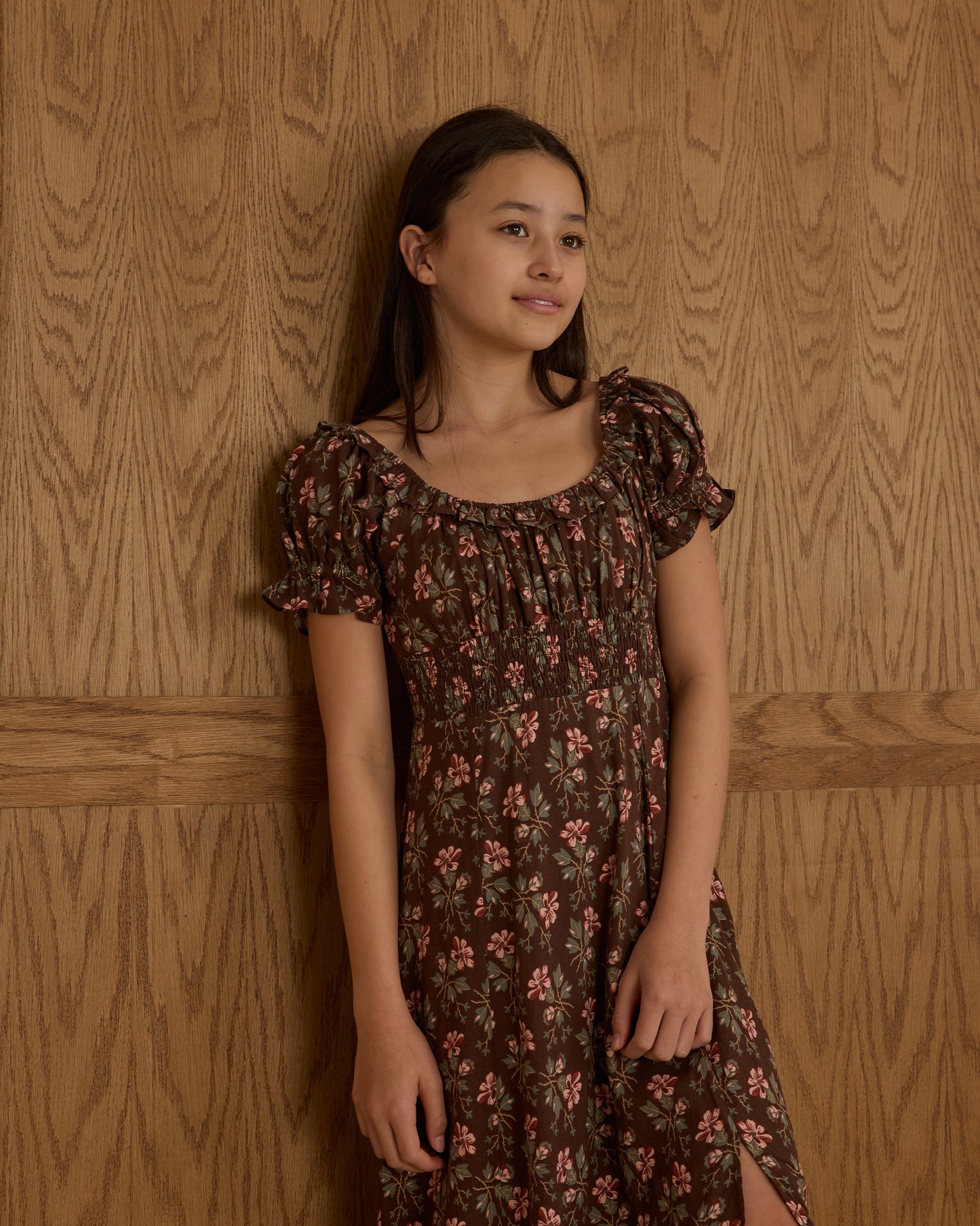 Teen Winter Floral Lana Dress