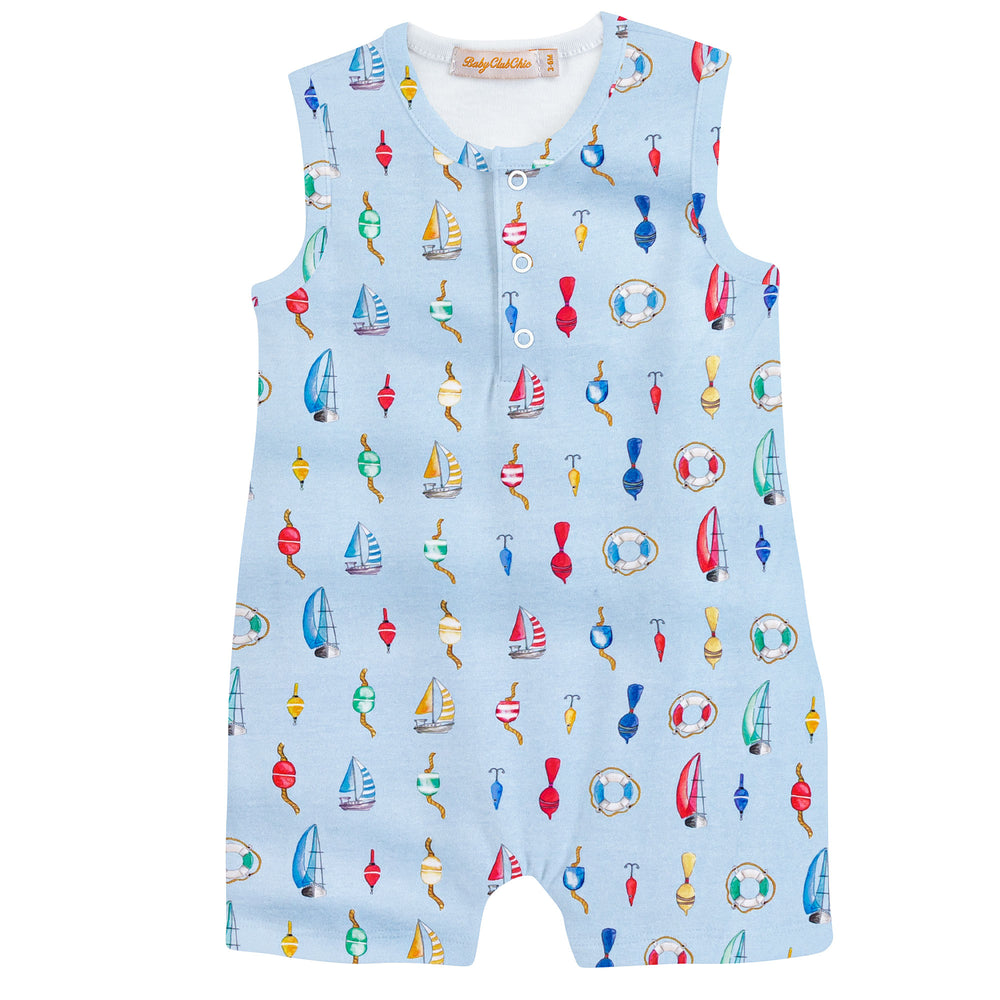 Baby Club Chic - Let's Go Fishing Romper