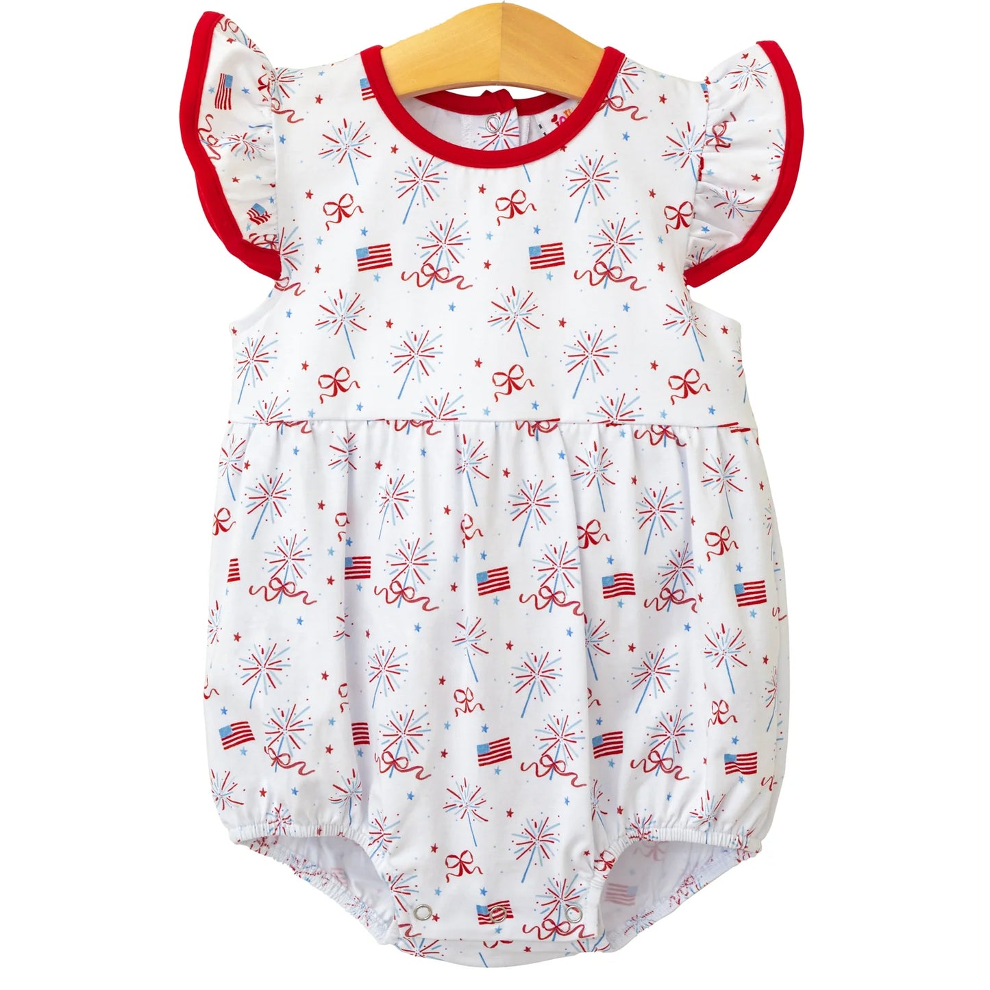 Jellybean - Fireworks and Freedom Flutter Bubble