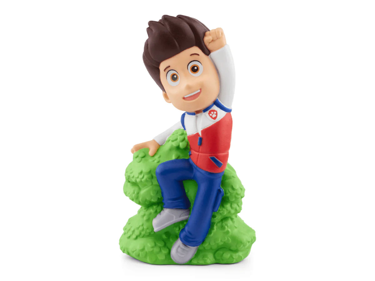 Ryder from PAW Patrol Tonies figure with details in a collectible toy style, perfect for children’s audio storytelling.