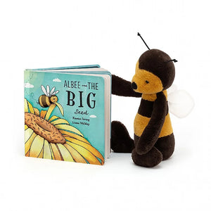 Jellycat - Albee and The Big Seed Book