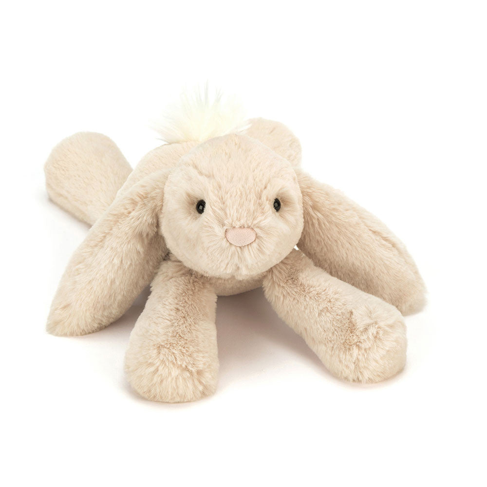 Soft Jellycat Smudge Rabbit Original plush toy with floppy ears and a gentle expression, perfect for cuddling.