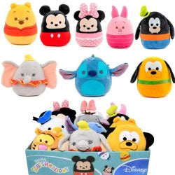 Soft Disney Classic Squishmallow plush toy by UCC featuring a colorful, cuddly character with detailed stitching and a friendly expression.