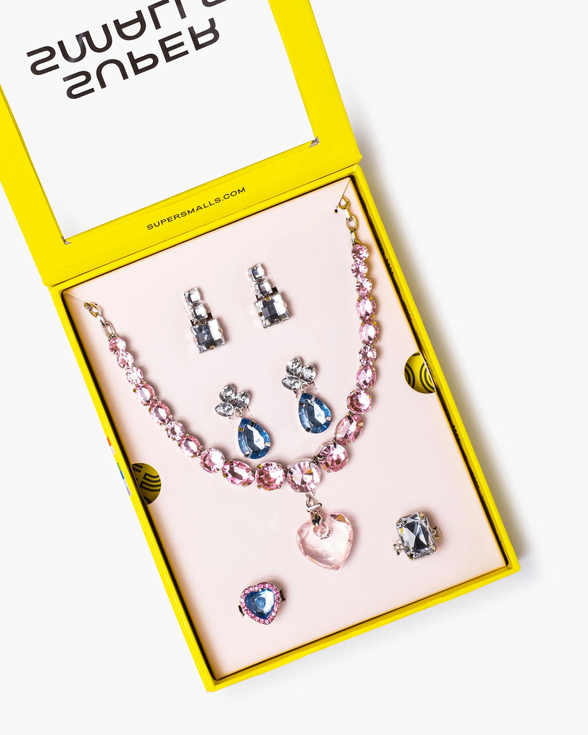 Pink & Blue Necklace Set