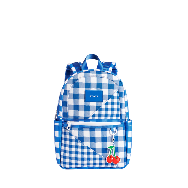 downtown mini kane backpack State Bags Webbing green orange yellow fish cat toy attachment 100% Polyester Interior lining Model:TSAWESS-762LT