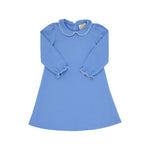 The Beaufort Bonnet Company - Barbados Blue Sadie Sweatshirt Dress