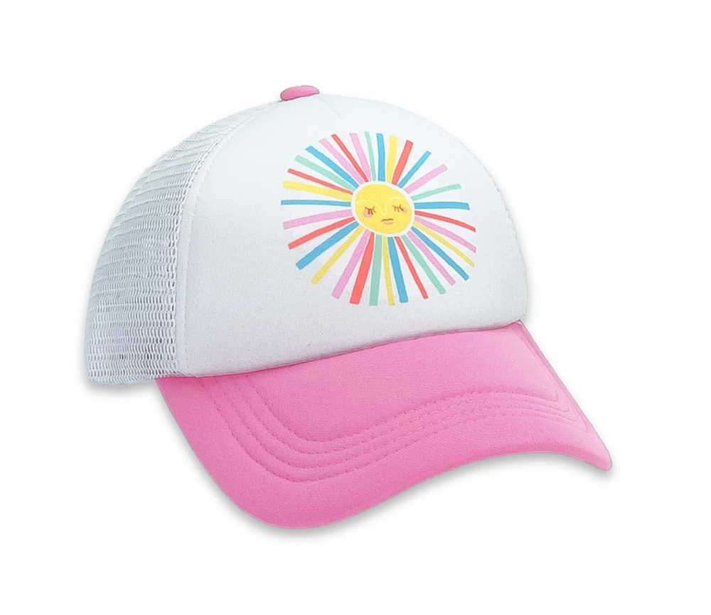 Feather 4 Arrow - Rainbow Sun Trucker Hat