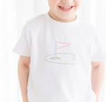 Little Paper Boat - Golf Course Short Sleeve Tee
