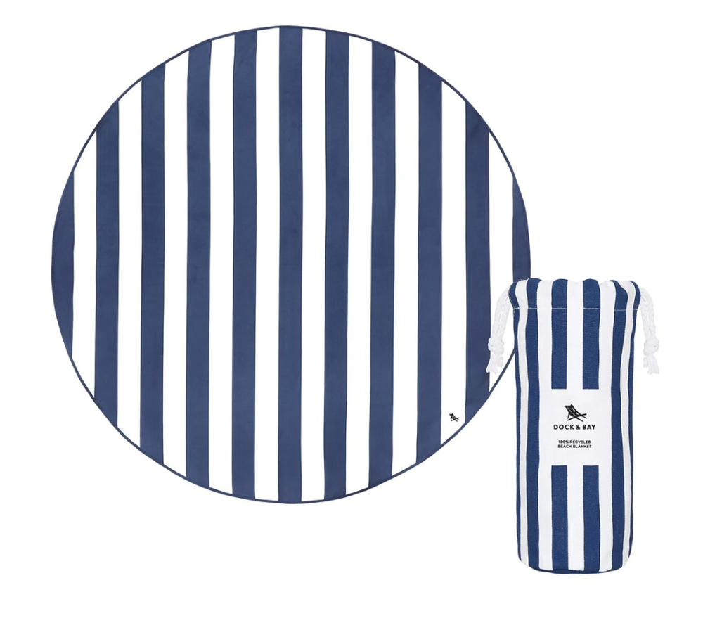 Dock & Bay - Round Quick Dry Towels - Whitsunday Blue
