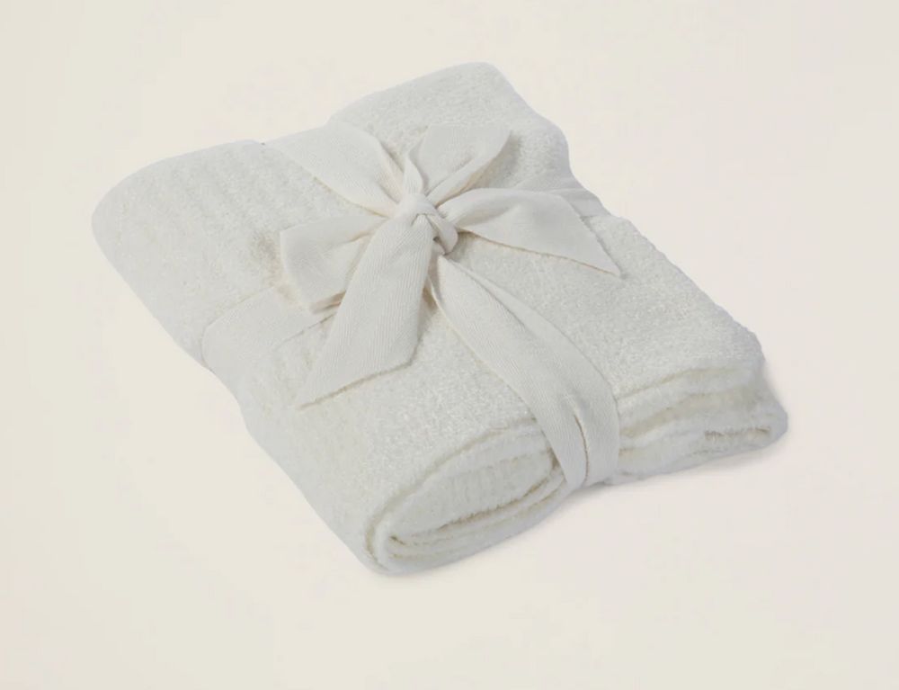 Barefoot Dreams - Cozychic Lite Ribbed Baby Blanket in Pearl
