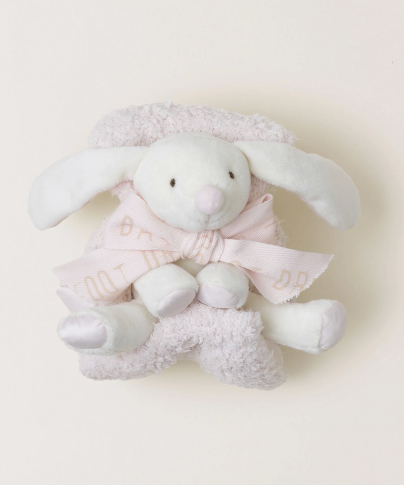 Barefoot Dreams - Pink Bunny Barefoot Buddie