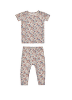 Quincy Mae - Bloom Bamboo Short Sleeve Pajama Set