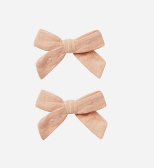 Rylee & Cru - Apricot Bow with Clip