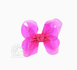 Beyond Creations - Large Waterproof Bow Clip in Fuchsia