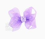 Beyond Creations - Large Waterproof Bow Clip in Light Orchid