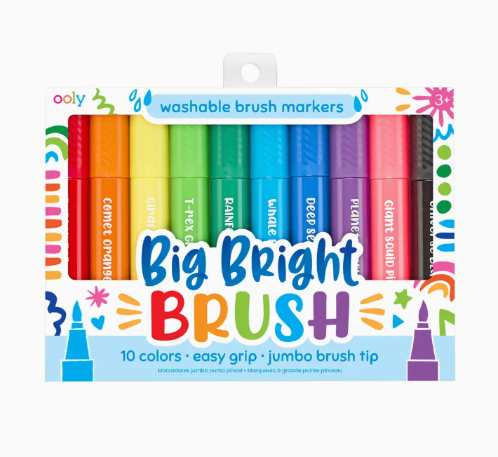 Ooly - Big Bright Brush Markers