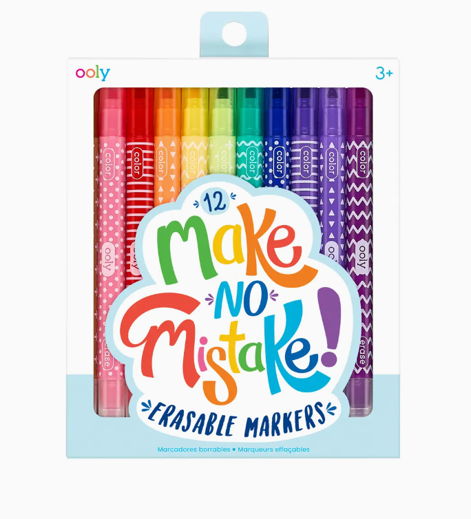 Ooly - Make no Mistakes Erasable Markers
