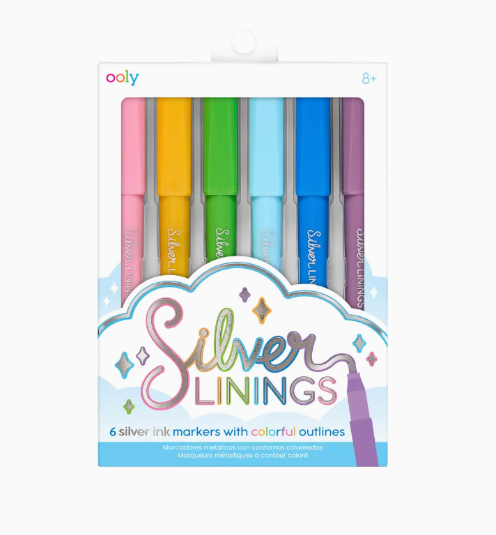 Ooly - Silver Linings Outline Markers