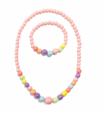 Great Pretenders - Pearly Pastel Necklace & Bracelet Set