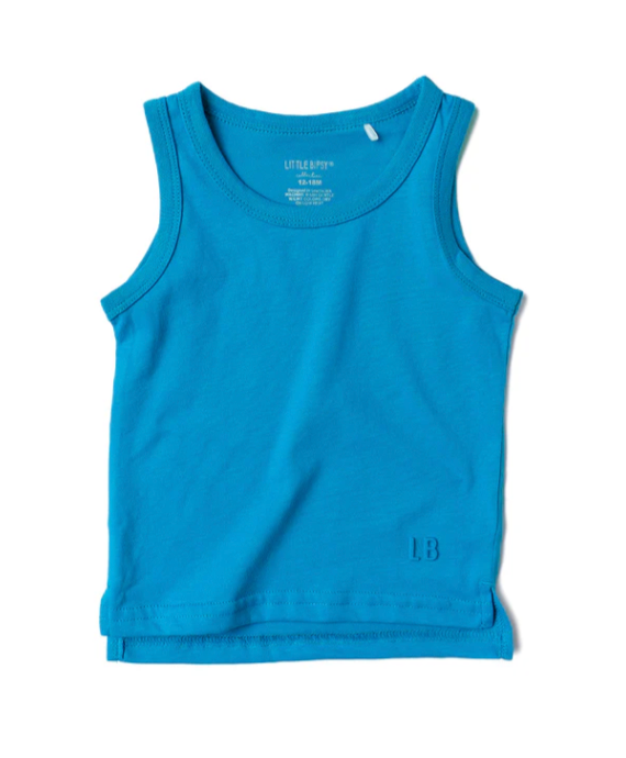 Little Bipsy - Elevated Tank Top in Electric Blue