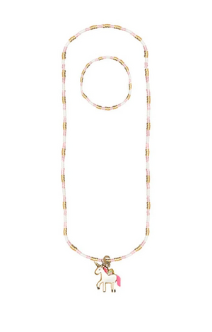 Great Pretenders - Magic Unicorn Necklace & Bracelet Set