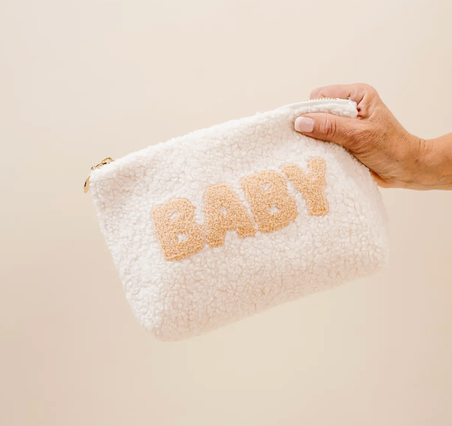 The Darling Effect - Baby Cream Teddy Pouch
