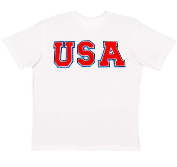 Sweet Wink - USA Red Patch Adult Tee