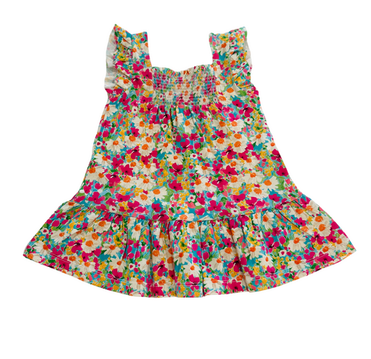 Mayoral - Bright Floral Printed Dress