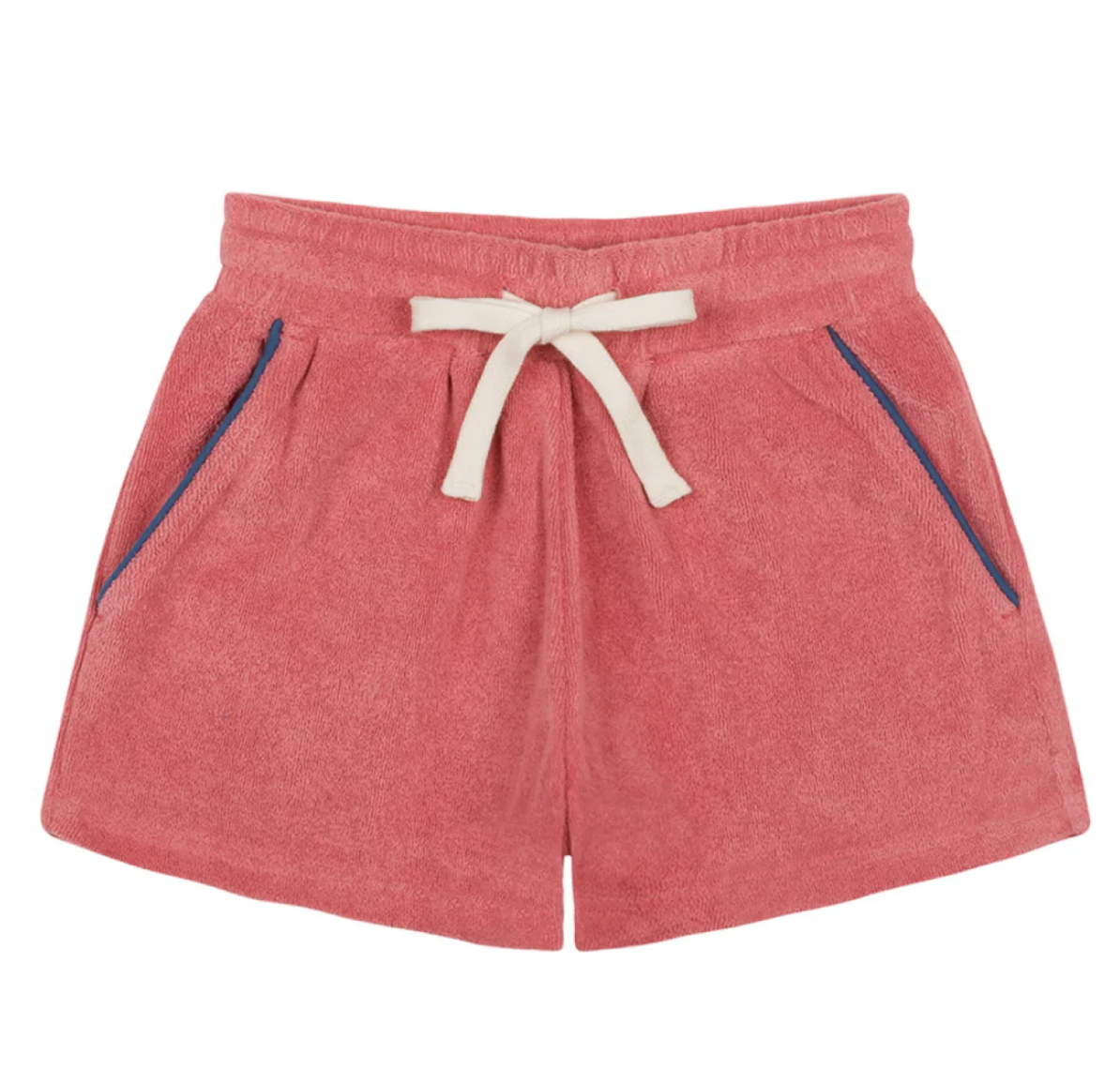 Minnow - Boys Poppy Red French Terry Short