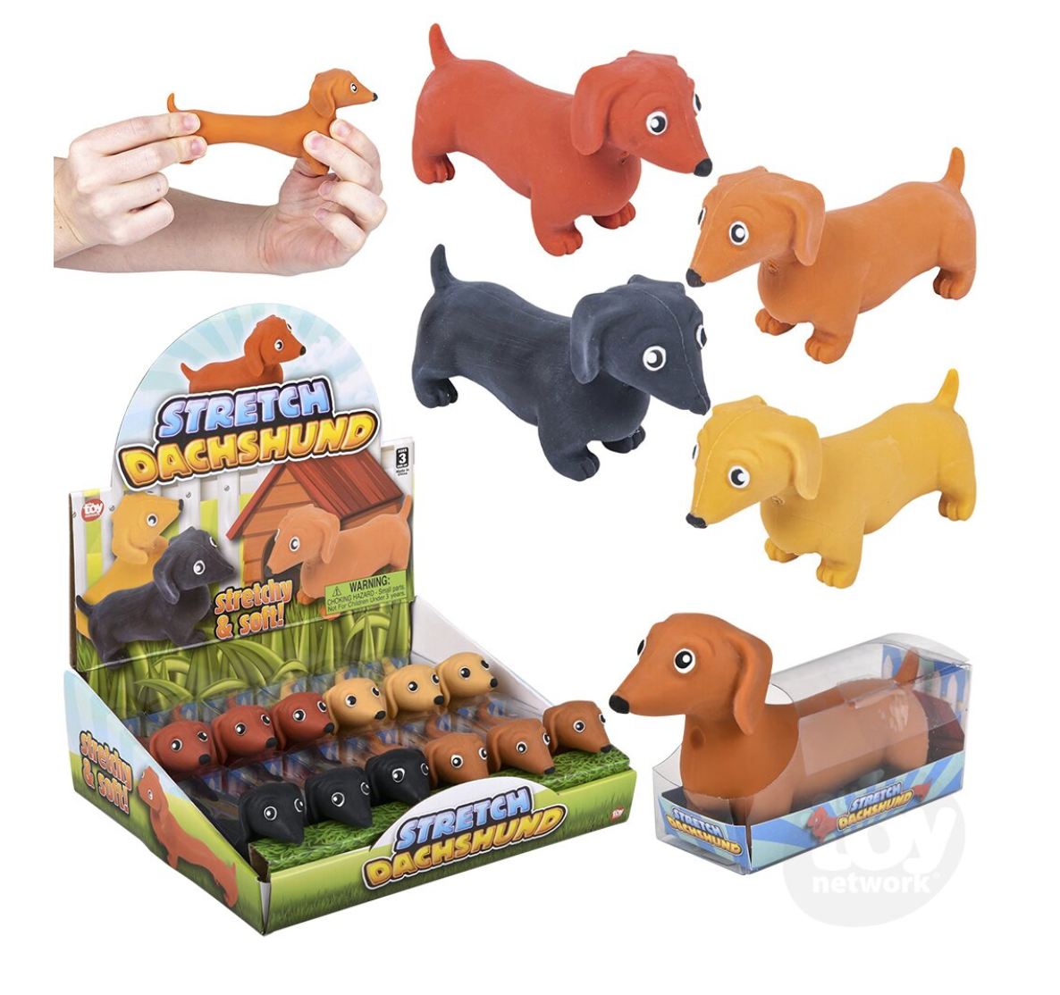 4.5" Stretch Dachshund