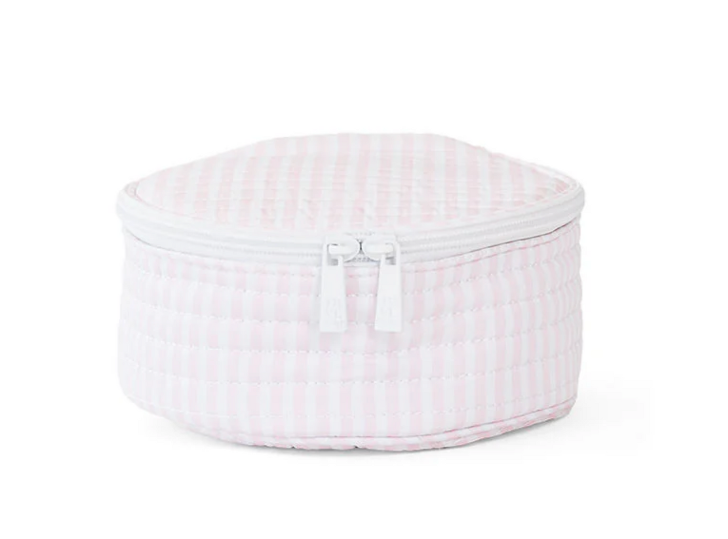 TRVL Designs Quilted Jewel Round, decorative quilted textile with intricate jewel pattern, displayed on a plain background.